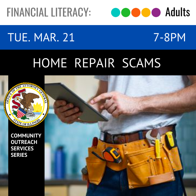 Home Repair Scams | Frankfort Public Library District