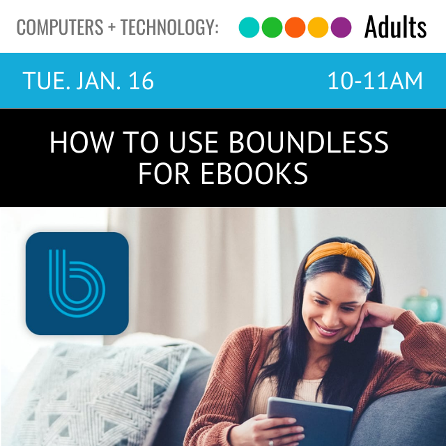 How To Use Boundless for eBooks Frankfort Public Library District