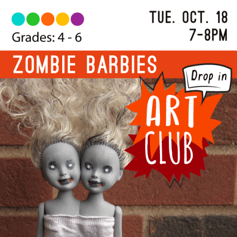4th to 6th graders Zombie dolls