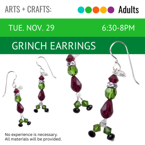 Grinch Earrings