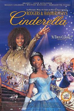 Poster for Cinderella with Brandy and Whitney Houston