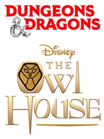 Dungeons and Dragons and Owl House logos