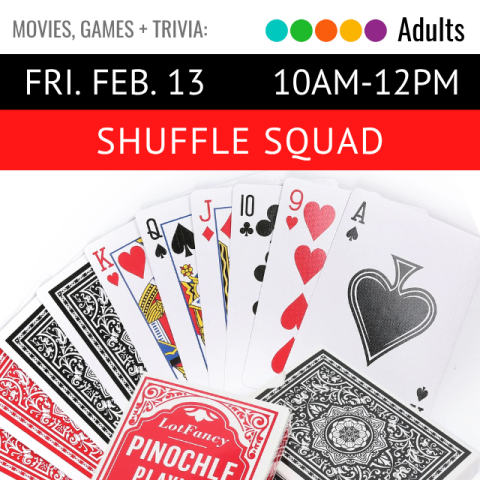 A deck of cards is fanned out.