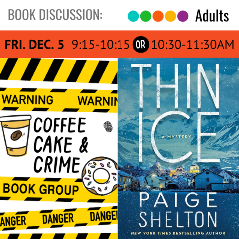 Book cover for Thin Ice by Paige Shelton