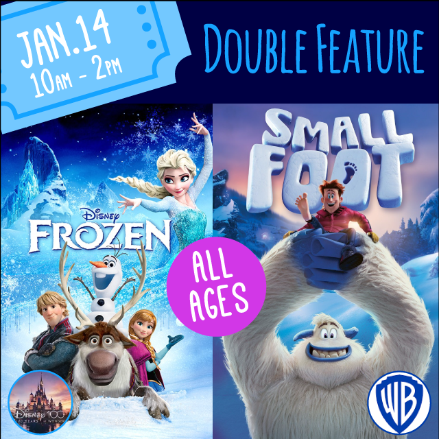 Walt Disney and Warner Bros. Double Feature: Frozen and Smallfoot