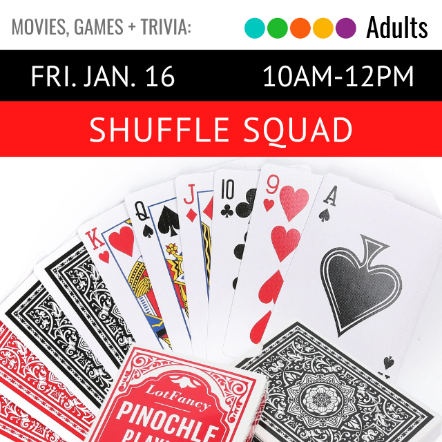 A deck of cards is fanned out.