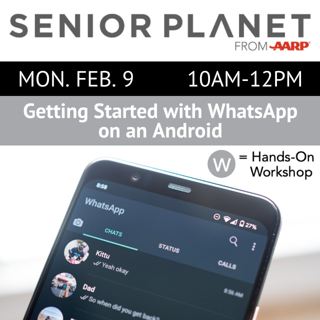 An Android mobile phone.